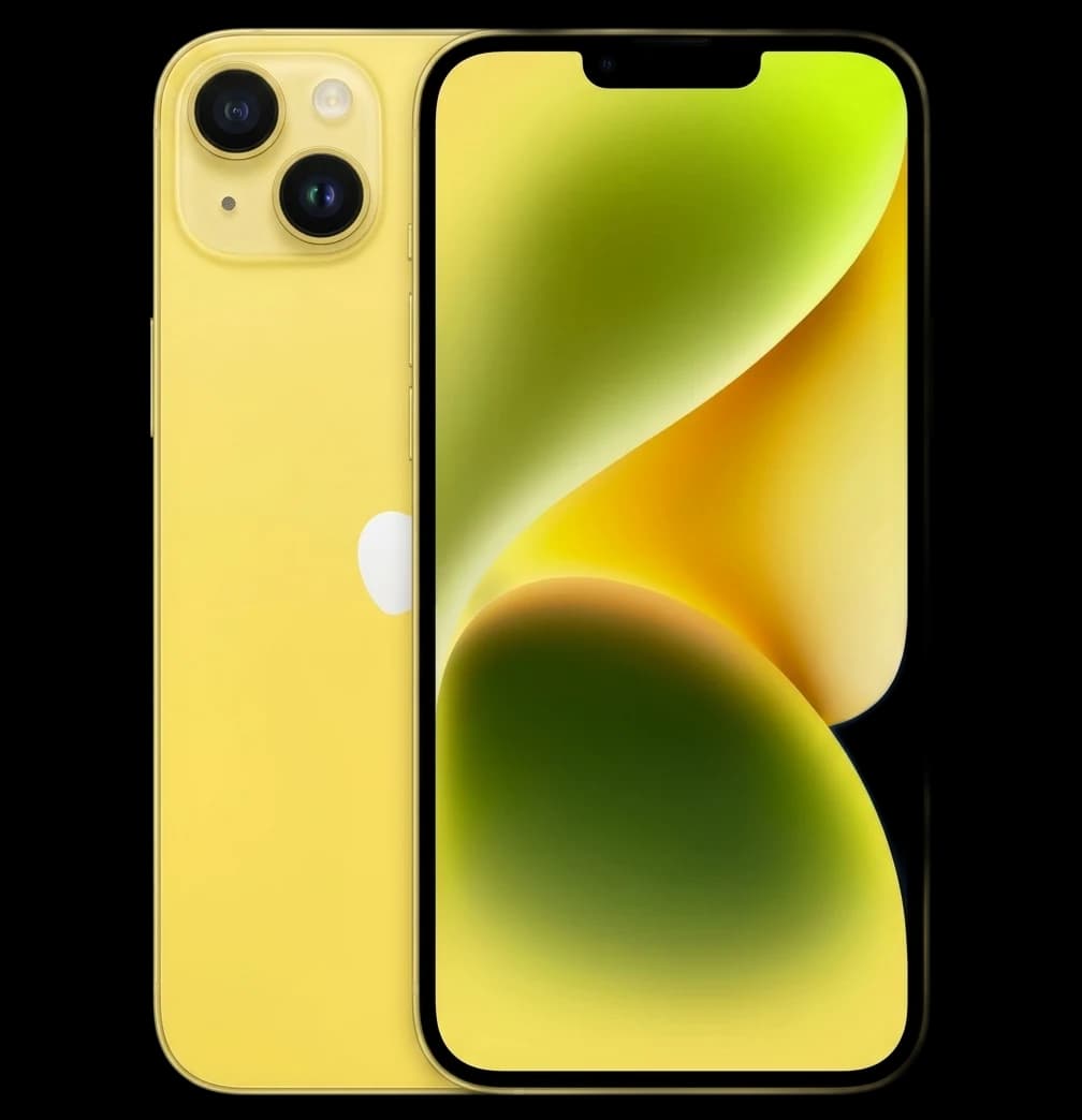 iPhone 14 Plus, Жёлтый