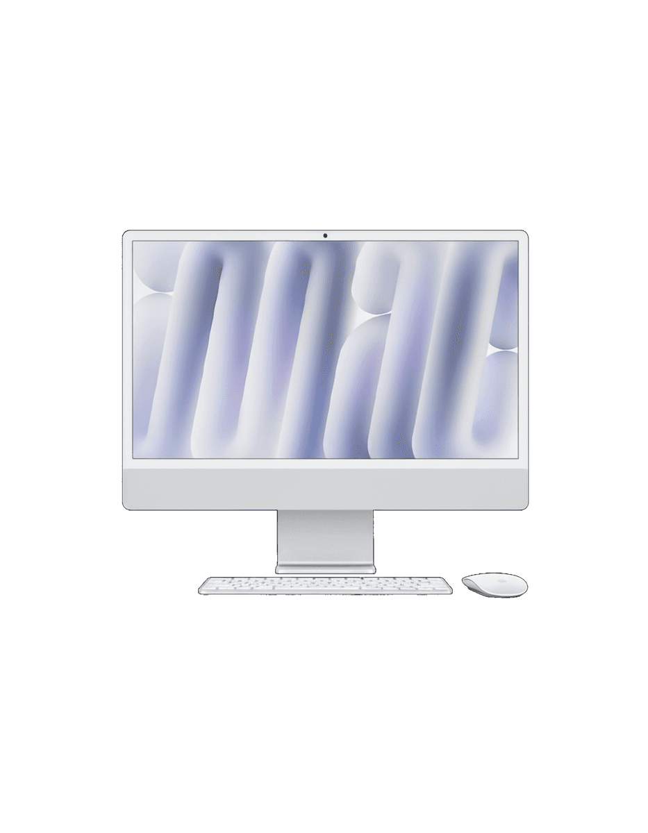 iMac M4, Серебристый