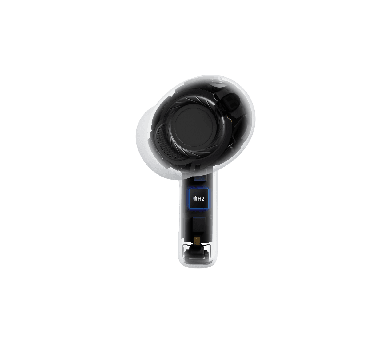 AirPods Pro 3, wireless headphone, clear, internal architecture