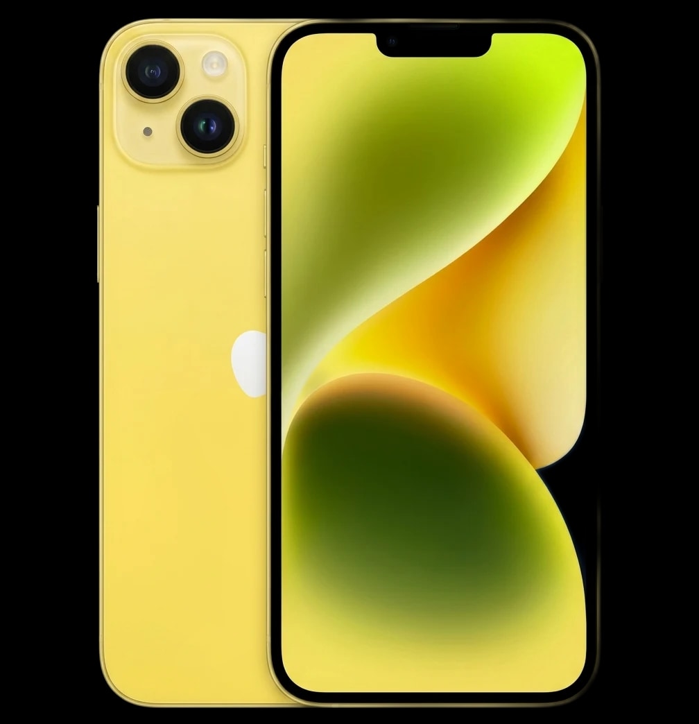 iPhone 14 Plus, Жёлтый